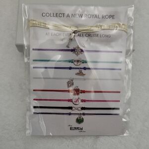 Royal Caribbean Effy Champagne Rope Bracelet NIP